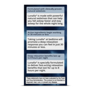 Lunalla For Deep Sleep and Relaxation - Instructions